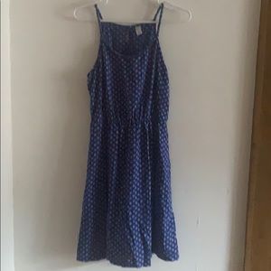 Old Navy Blue & White Dress